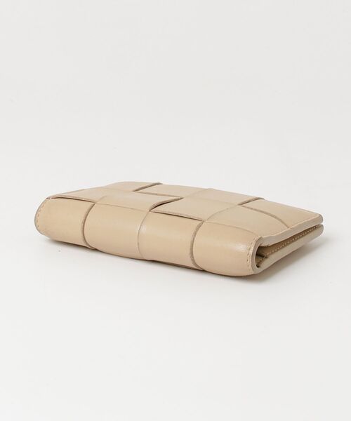 bottega veneta 財布　ベージュ BOTTEGA VENETA（ボッテガ・ヴェネタ） マキシ イントレチャート 財布