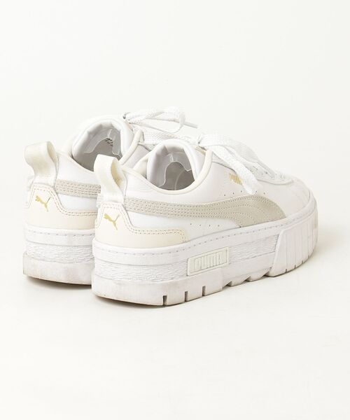 「PUMA」 ローカットスニーカー 22.0cm ホワイト レディース_画像2