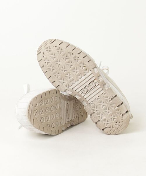 「PUMA」 ローカットスニーカー 22.0cm ホワイト レディース_画像3