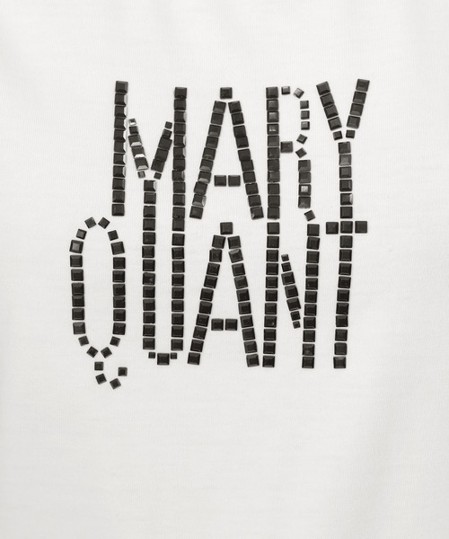 「MARY QUANT」 半袖Tシャツ M ブラック レディース_画像4