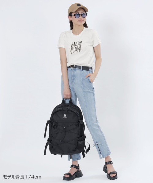 「MARY QUANT」 半袖Tシャツ M ブラック レディース_画像5