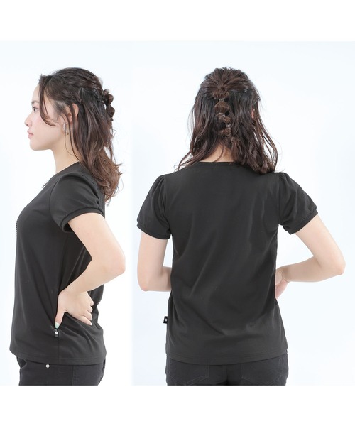 「MARY QUANT」 半袖Tシャツ M ブラック レディース_画像7