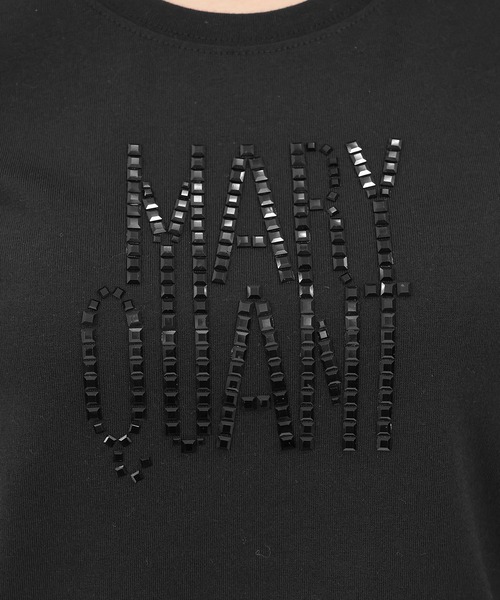 「MARY QUANT」 半袖Tシャツ M ブラック レディース_画像8