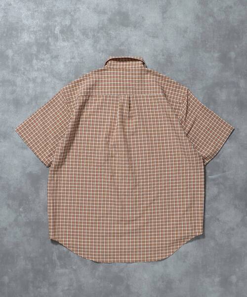 「FFEIN」 半袖シャツ LARGE ブラウン メンズ_画像6