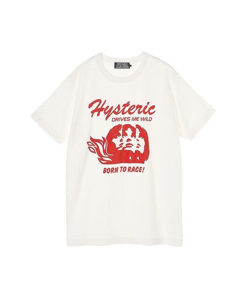 HYSTERIC GLAMOUR（ヒステリックグラマー） tシャツ BORN TO RACE T
