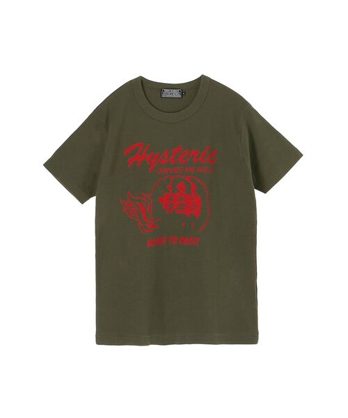 HYSTERIC GLAMOUR（ヒステリックグラマー） tシャツ BORN TO RACE T
