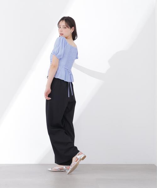 パンツ 「ａ」ワイドイージーパンツ / 1216139503 レディースの画像