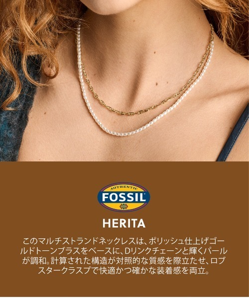 FOSSIL（フォッシル） ネックレス アクセサリー レディース ネックレス 