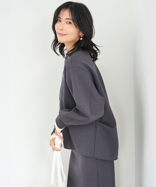 「UNFILO」 長袖カットソー SMALL ベージュ レディース_画像3