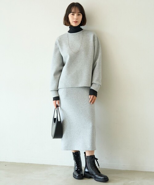 「UNFILO」 長袖カットソー SMALL ベージュ レディース_画像9