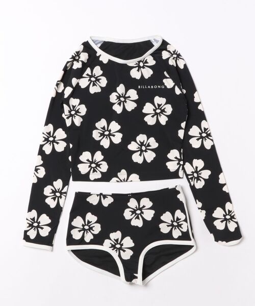 水着 BILLABONG キッズ CROPPED RASHGUARD BI 水着 「2026年春夏モデル」 キッズ 子供 女の子