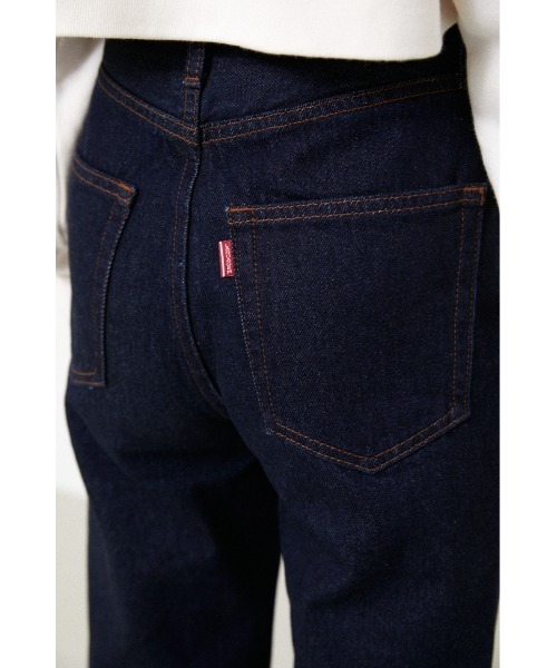 「LAGUA GEM」 ブーツカットデニムパンツ 24inch ワンウォッシュ レディース_画像6