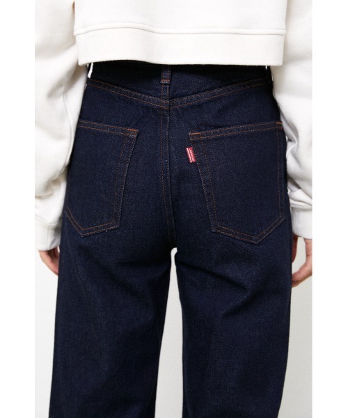「LAGUA GEM」 ブーツカットデニムパンツ 24inch ワンウォッシュ レディース_画像7