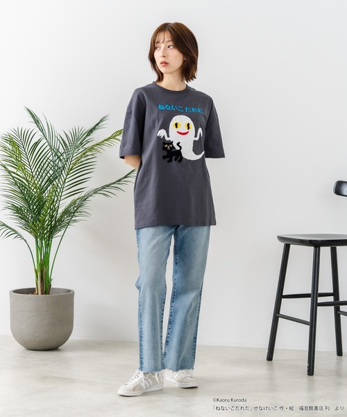 JEANS MATE（ジーンズメイト） スマホショルダー tシャツ 「ねないこ