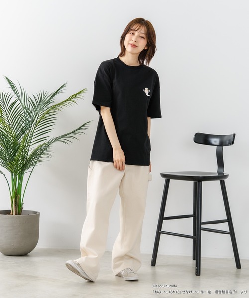 JEANS MATE（ジーンズメイト） スマホショルダー tシャツ 「ねないこ