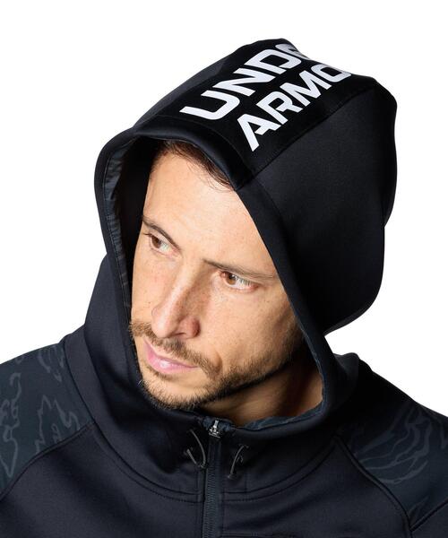 UNDER ARMOUR（アンダーアーマー） ジップアップパーカー 2XL ブラック