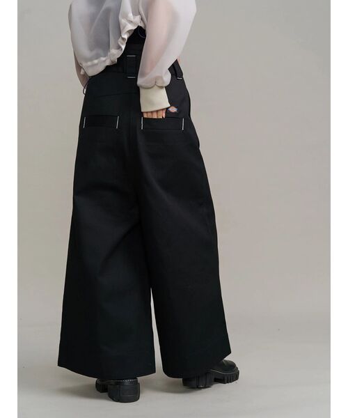 UN3D.（アンスリード） ワイドパンツ パンツ 「Dickies」W WAIST WIDE
