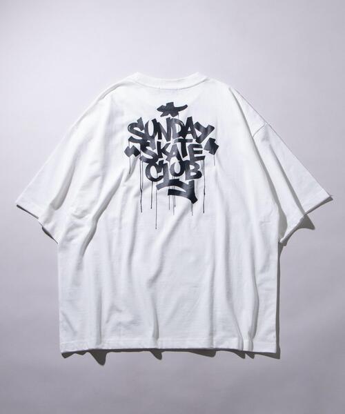 「ZOO YORK」 半袖Tシャツ LARGE ホワイト メンズ_画像7