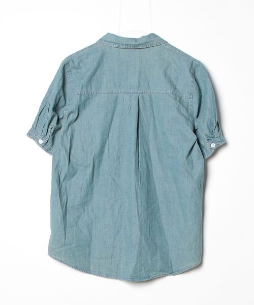 「FAVORITO」 半袖シャツ L ブルー レディース_画像2