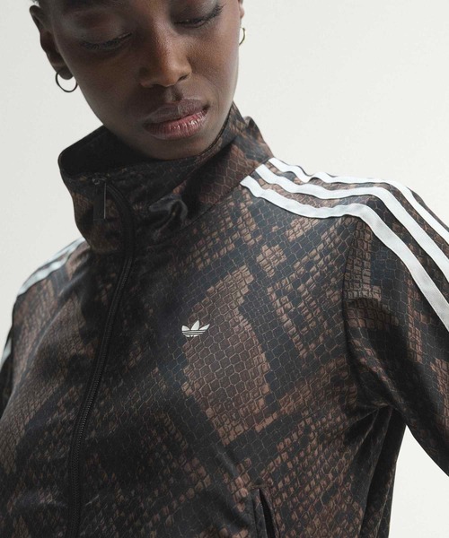 adidas（アディダス） ジャージ サテン スネーク プリント ファイヤー