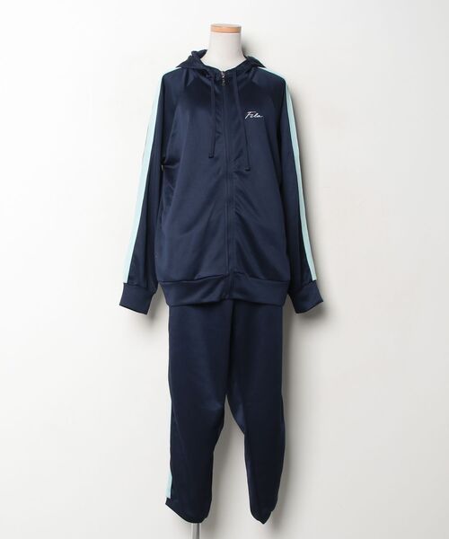 FILA（フィラ） セットアップジャージ LL ネイビー レディース