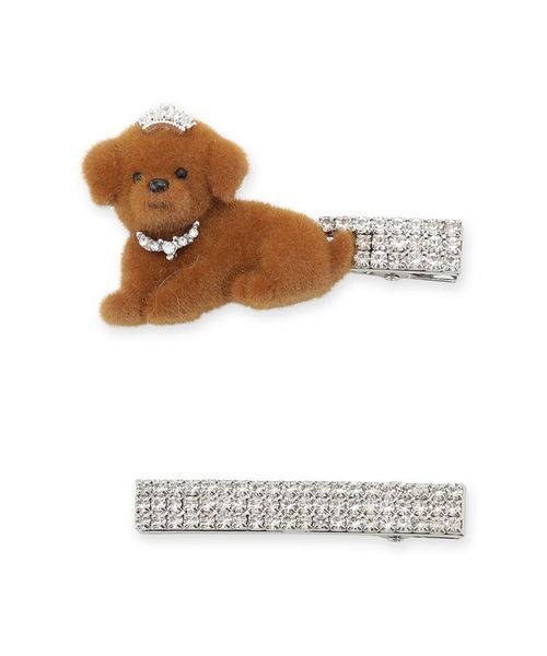SNIDEL HOME ヘアピン DOGビジューヘアピンセット : ZOZOTOWN Yahoo!店