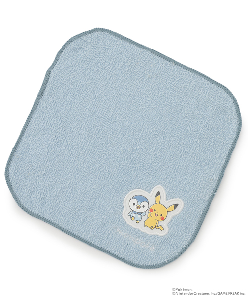 petit main ハンカチ 「モンポケ」アップリケハンカチ キッズ 子供