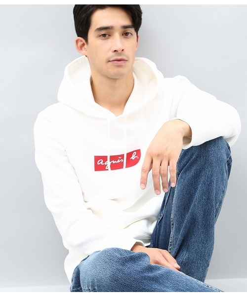 agnes b.（アニエスベー） パーカー SWEAT PARKA (BOX LOGO