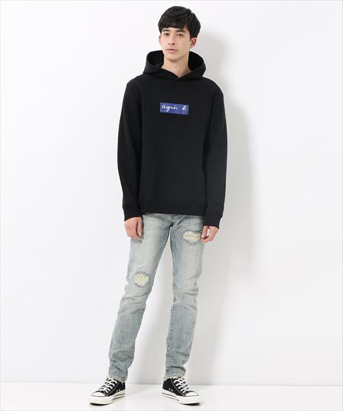 agnes b.（アニエスベー） パーカー SWEAT PARKA (BOX LOGO