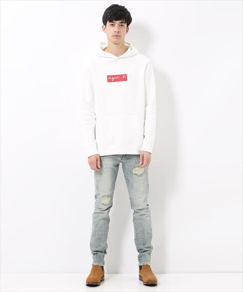 agnes b.（アニエスベー） パーカー SWEAT PARKA (BOX LOGO