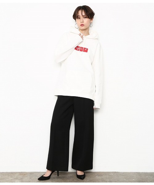 agnes b.（アニエスベー） パーカー SWEAT PARKA (BOX LOGO
