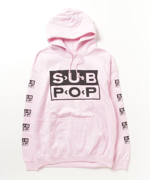 SUB POP パーカー HOODED SWEAT SHIRT ”LOGO”/フーデッド