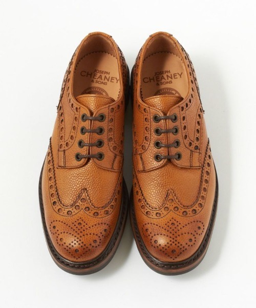 シューズ 「JOSEPH CHEANEY/ジョセフ チーニー」AVON C/エイボンC(コマンドソール/グレインカーフ) メンズの画像