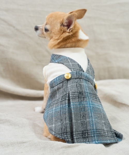 ROPE' PICNIC（ロペ ピクニック） 犬 服 「DOG」チェックジャンパー