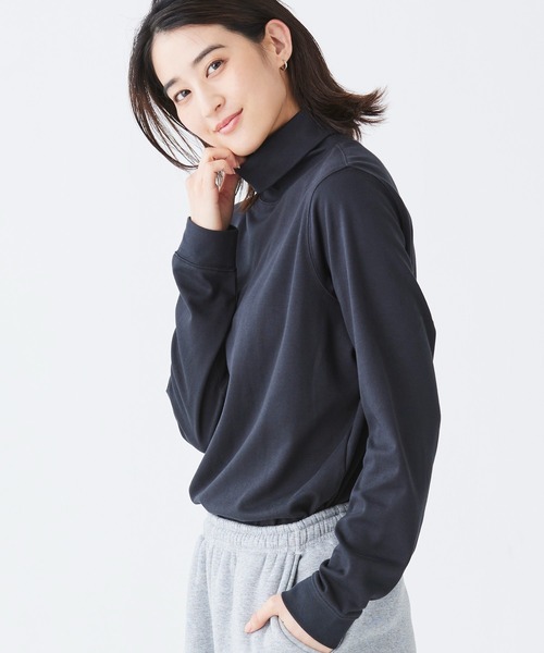 tシャツ エル・エル・ビーン・ティ、長袖　タートルネック 米国フィット・レギュラー レディース L.L.Bean tシャツ エル・エル・ビーン・ティ、長袖