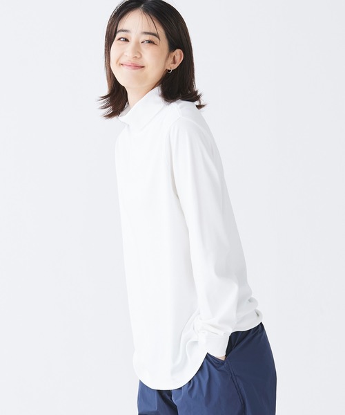 tシャツ エル・エル・ビーン・ティ、長袖　タートルネック 米国フィット・レギュラー レディース L.L.Bean tシャツ エル・エル・ビーン・ティ、長袖