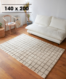 journal standard Furniture ラグ ラグマット GRID RUG 140x200