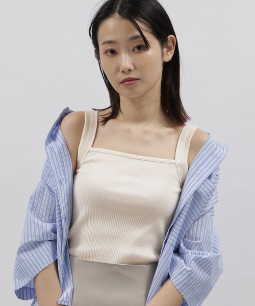 tシャツ 「追加」ソフトテレコタンクトップ レディース セール】テレコタンクトップ（タンクトップ）｜notch.（ノッチ