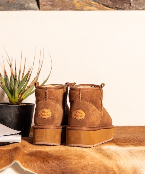 EMU Australia（エミュ オーストラリア） ブーツ Foy Flatform Micro