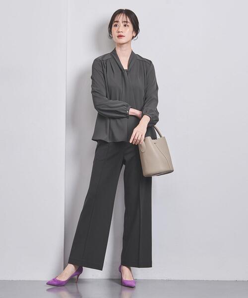 UNITED ARROWS（ユナイテッドアローズ） パンツ ポンチ ワイドパンツ