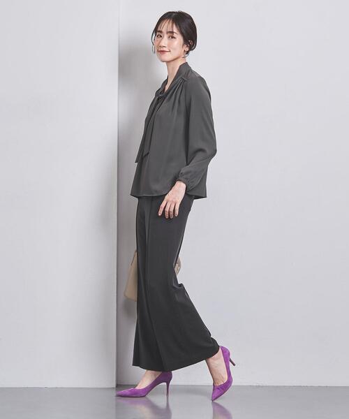 UNITED ARROWS（ユナイテッドアローズ） パンツ ポンチ ワイドパンツ