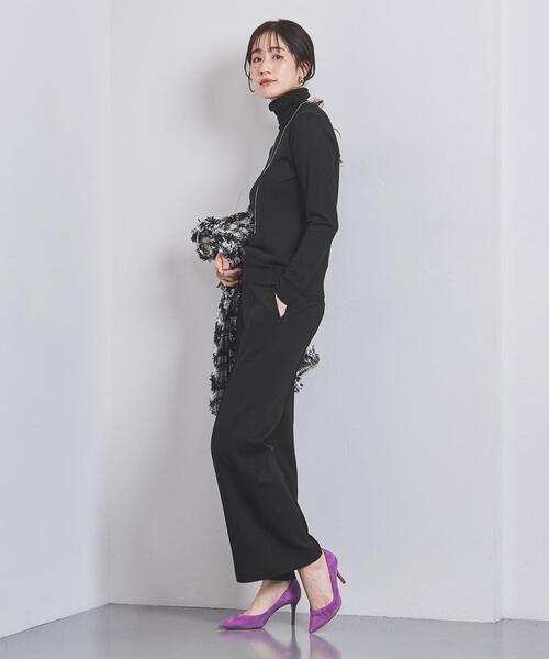 新品　ユナイテッドアローズ　パンツ UNITED ARROWS（ユナイテッドアローズ） パンツ ポンチ ワイドパンツ