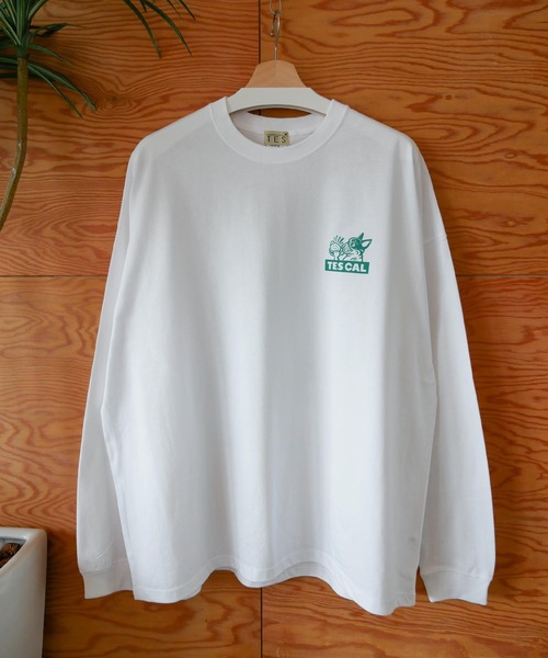 tシャツ Tシャツ メンズ 「WEB / FLAG SHOP限定」TES CAL DINER LONG SLEEVE T /オーバーサイズ・ビッグシル｜zozo｜06