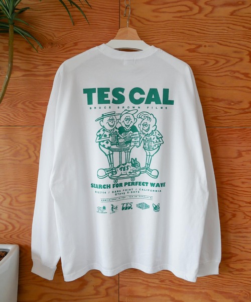 tシャツ Tシャツ メンズ 「WEB / FLAG SHOP限定」TES CAL DINER LONG SLEEVE T /オーバーサイズ・ビッグシル｜zozo｜09