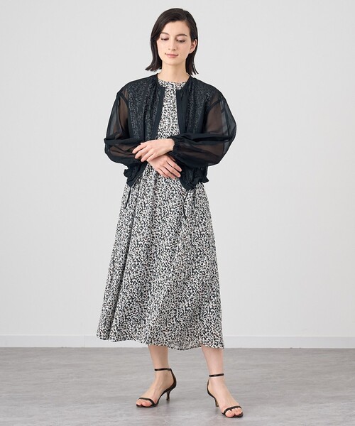 未使用級✨アナイ　24SS　コットンボイルシアーブルゾン　ブラック　34 ANAYI｜コットンボイルシアーブルゾン | Rakuten Fashion(楽天