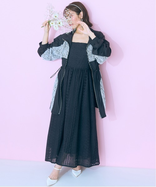 marun（マルン） ブルゾン ジャンバー 「大きいサイズ」 レース