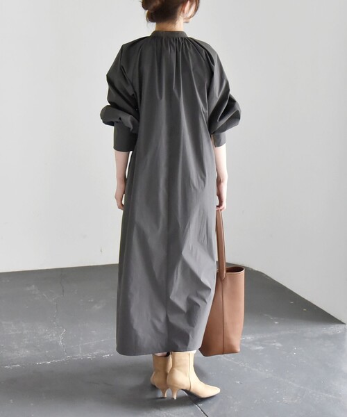 quaranciel ワンピース シャツワンピース quaranciel:「洗濯機可能