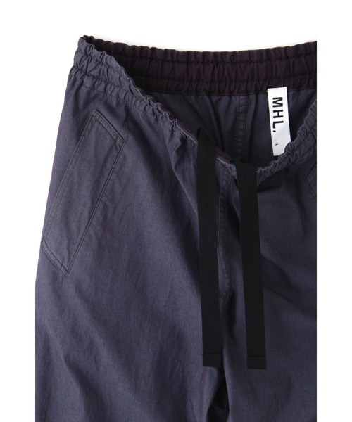 美品 MHL. マーガレットハウエル COTTON HEMP DRILL パンツ COTTON HEMP DRILL - SELECT EYE COMPANY：セレクトアイ