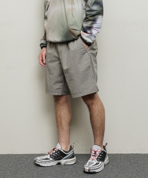 twill short pants (M) | and wander（アンドワンダー） ｜【公式 