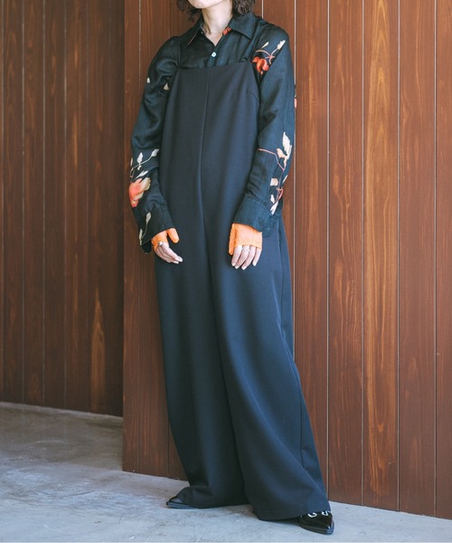 oll ジャンプスーツ Bare jumpsuit 410-05008 サロペット oll オール ジャンプスーツ Bare jumpsuit 410-05008 レディース